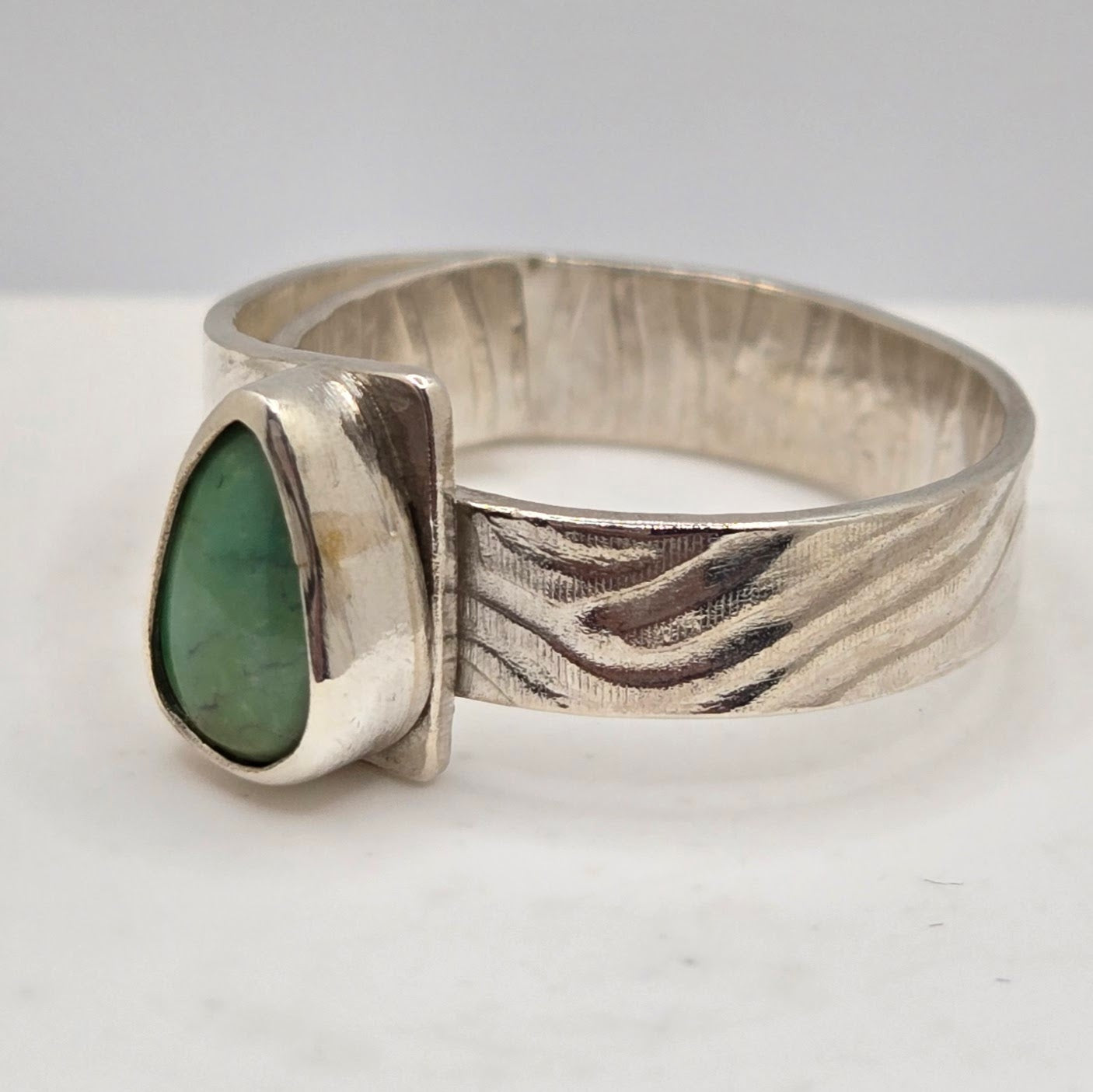 Poseidon Variscite Wrap Ring
