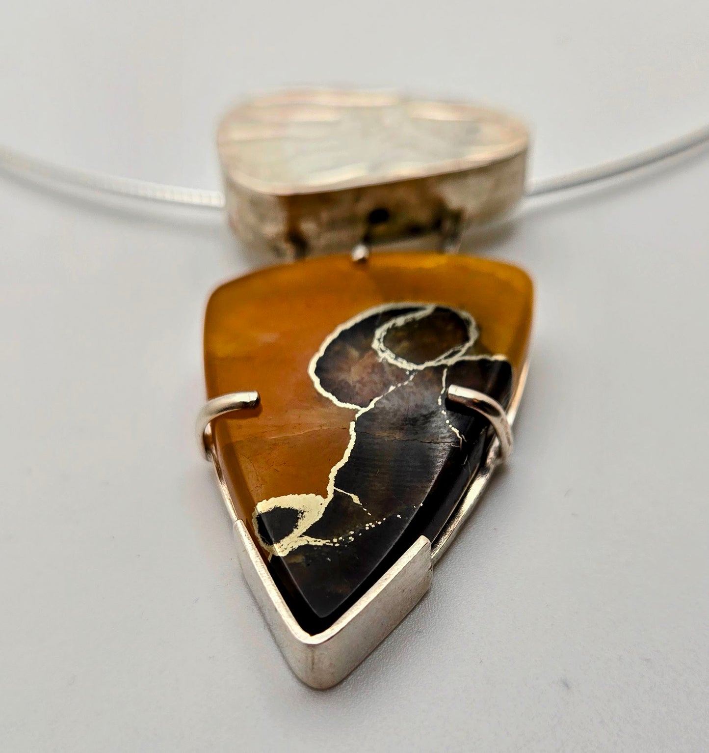 Simbircite Ammonite Necklace
