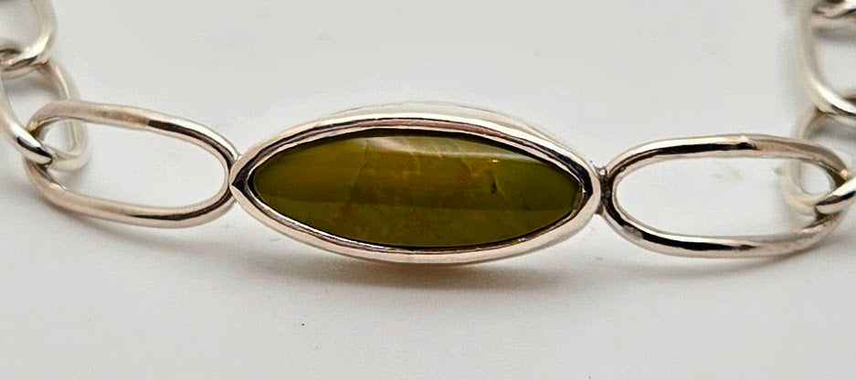 Chameleon Variscite Bracelet