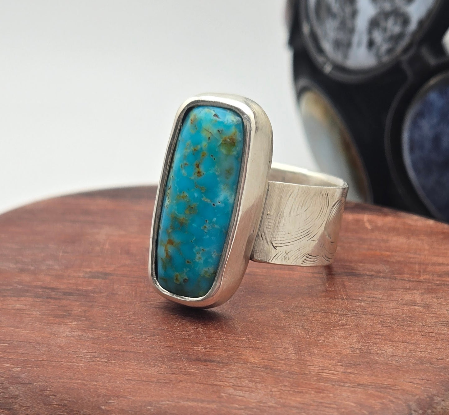 Tyrone Turquoise Ring