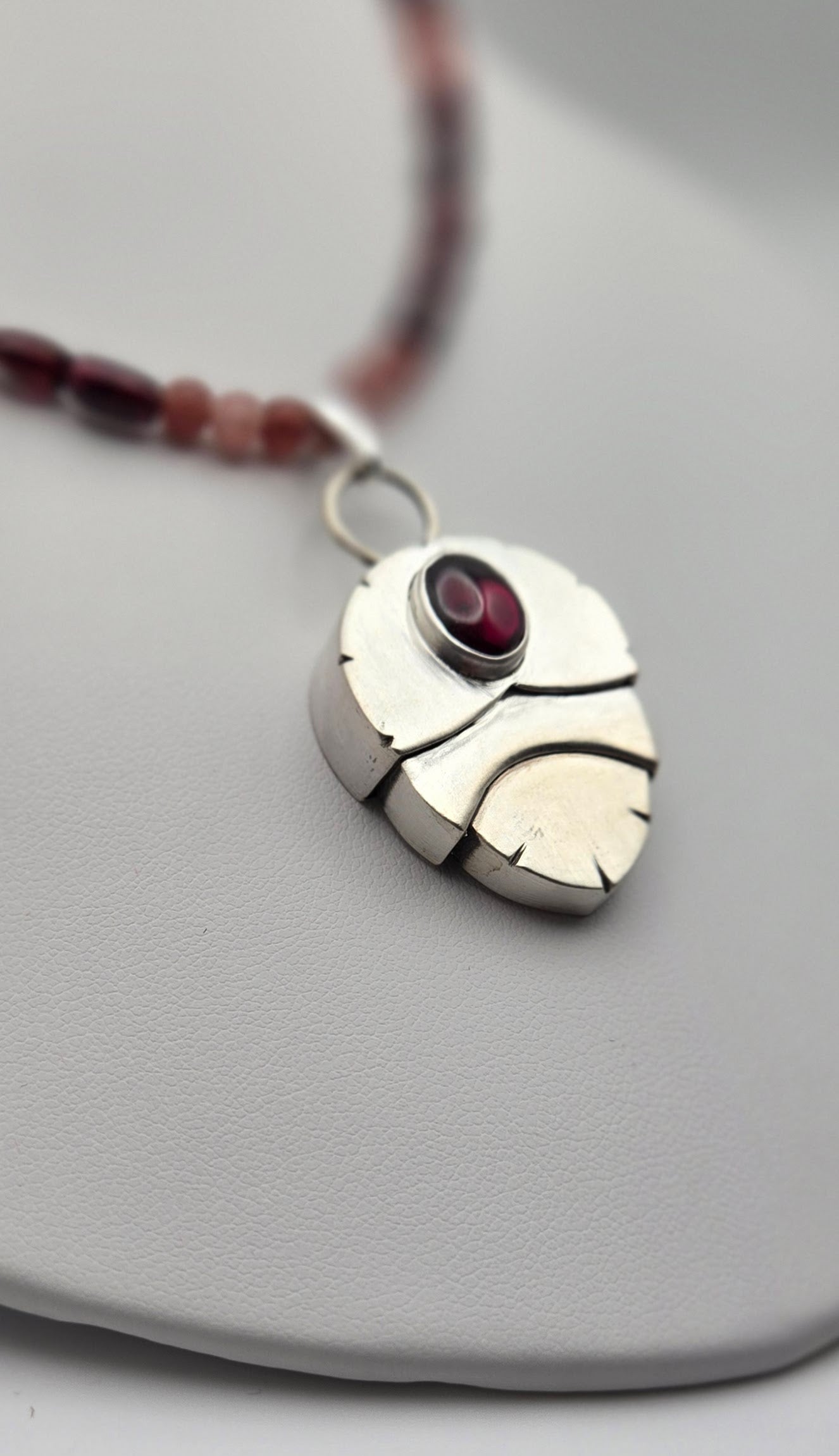 Nested Hollow Form Necklace