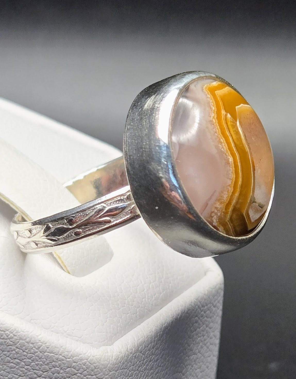 Lace Agate Ring