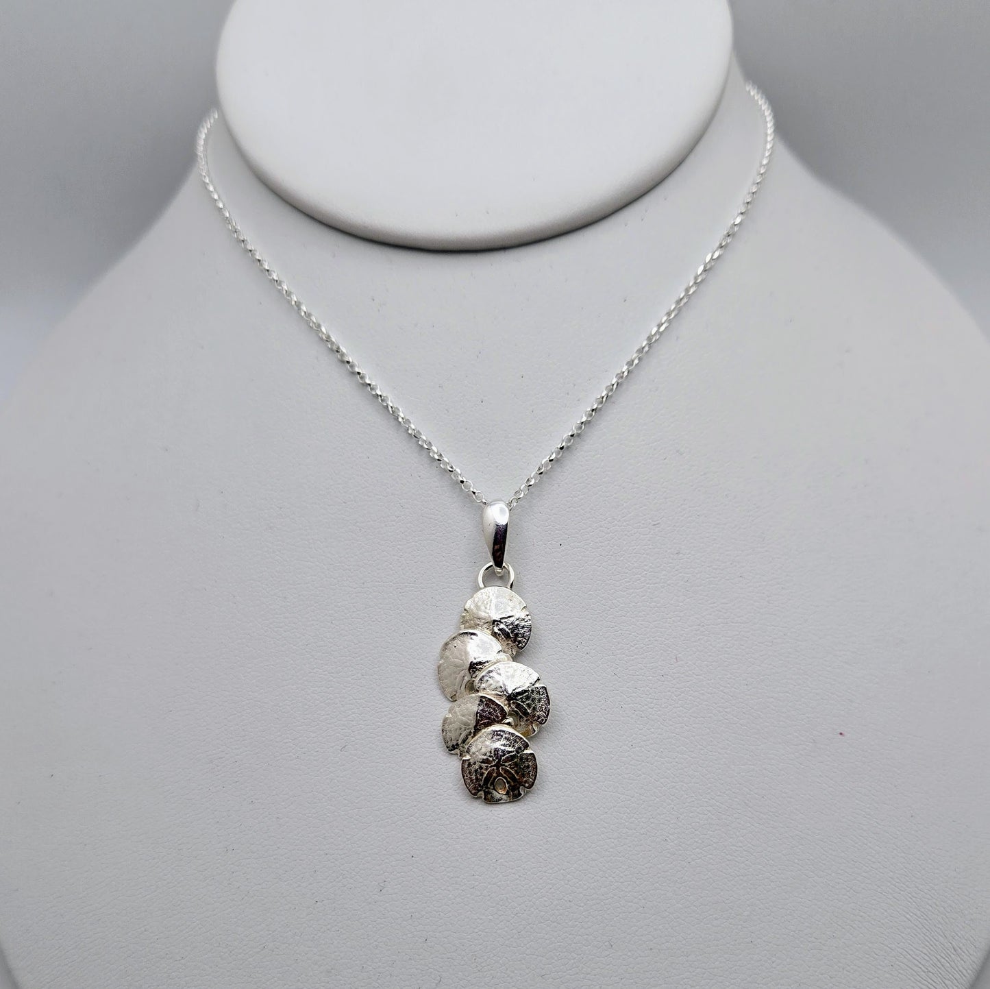 Stacking Sand Dollar Necklace