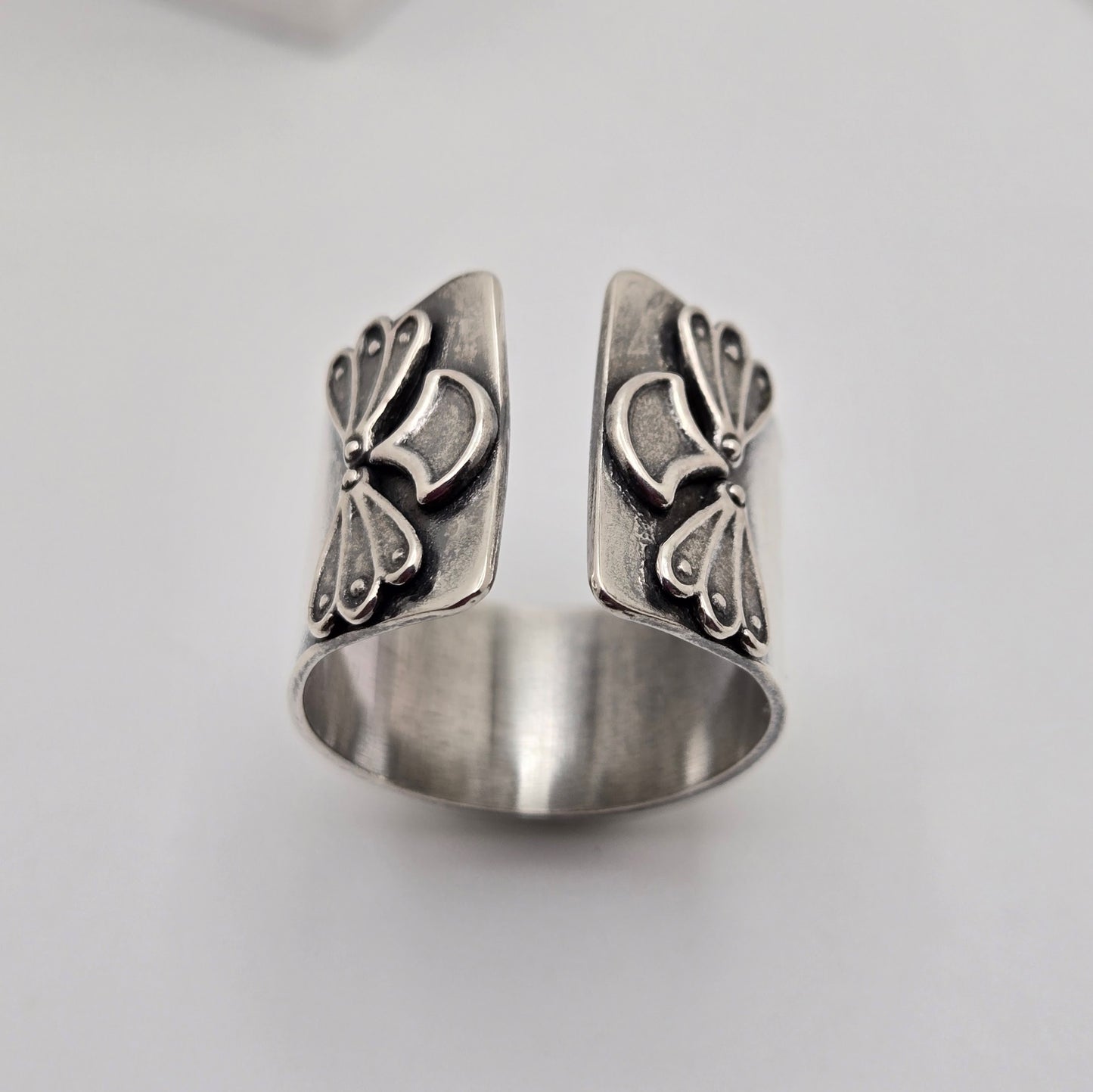 Open Cigar Band Ring