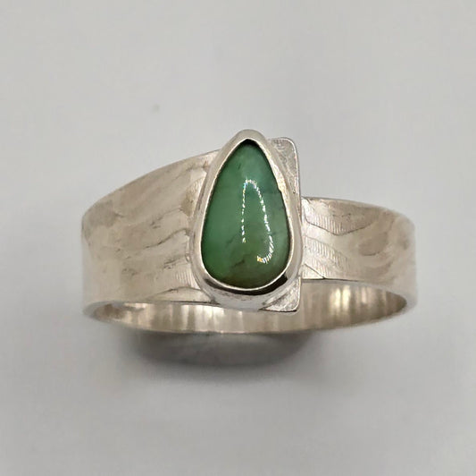 Poseidon Variscite Wrap Ring