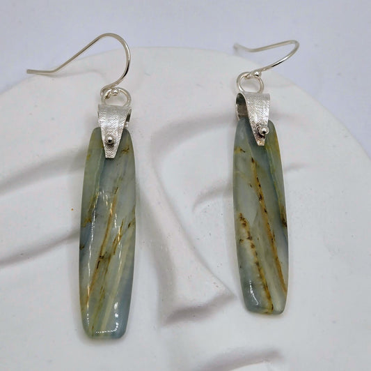 Blue Onyx Earrings