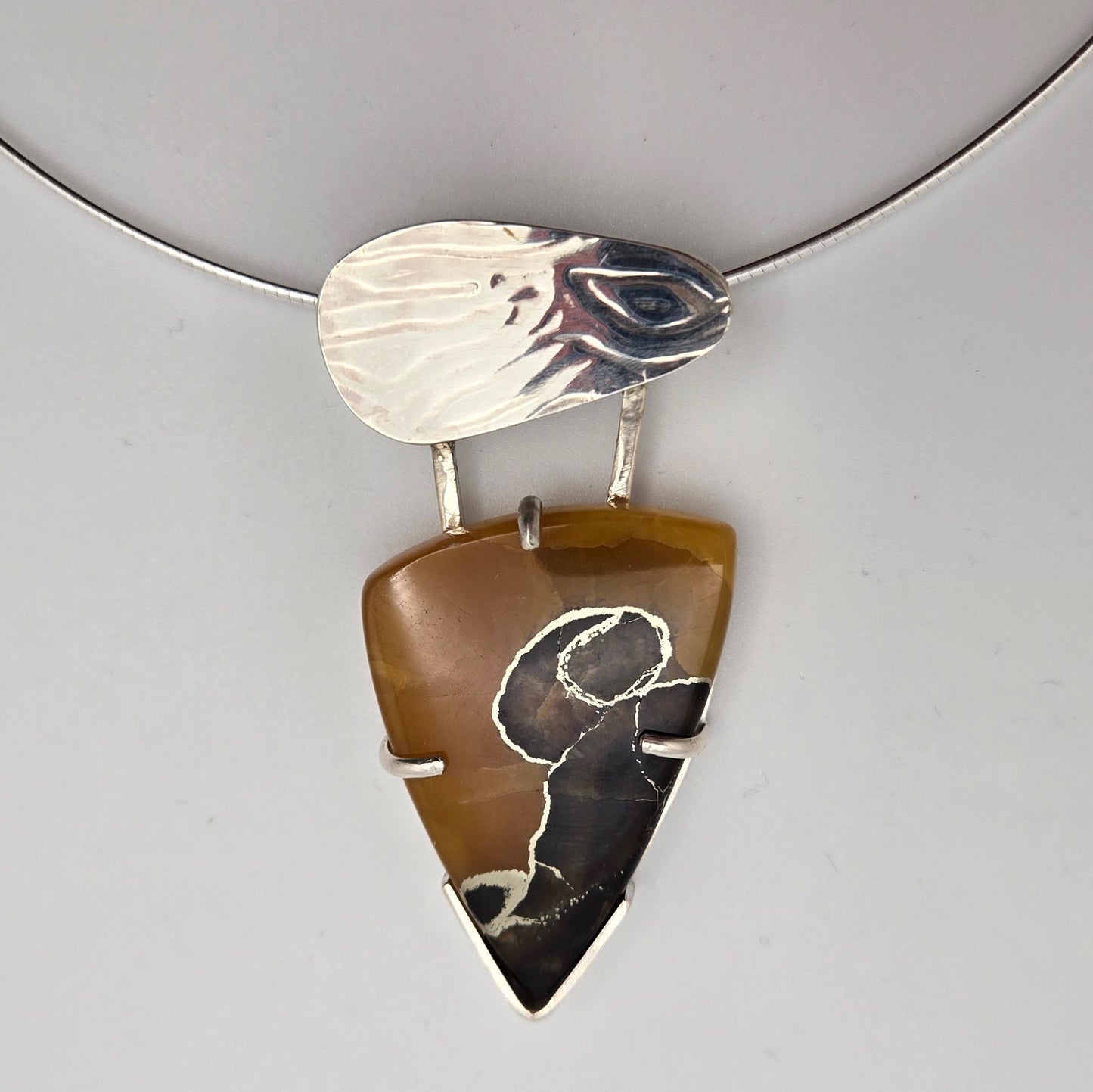 Simbircite Ammonite Necklace