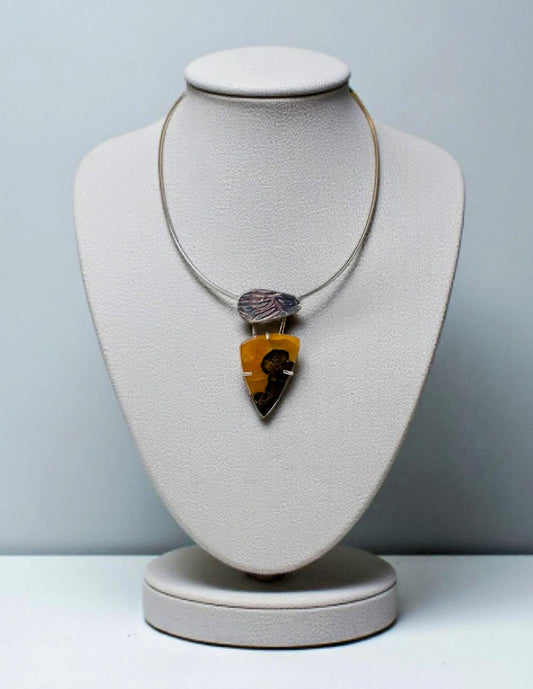 Simbircite Ammonite Necklace