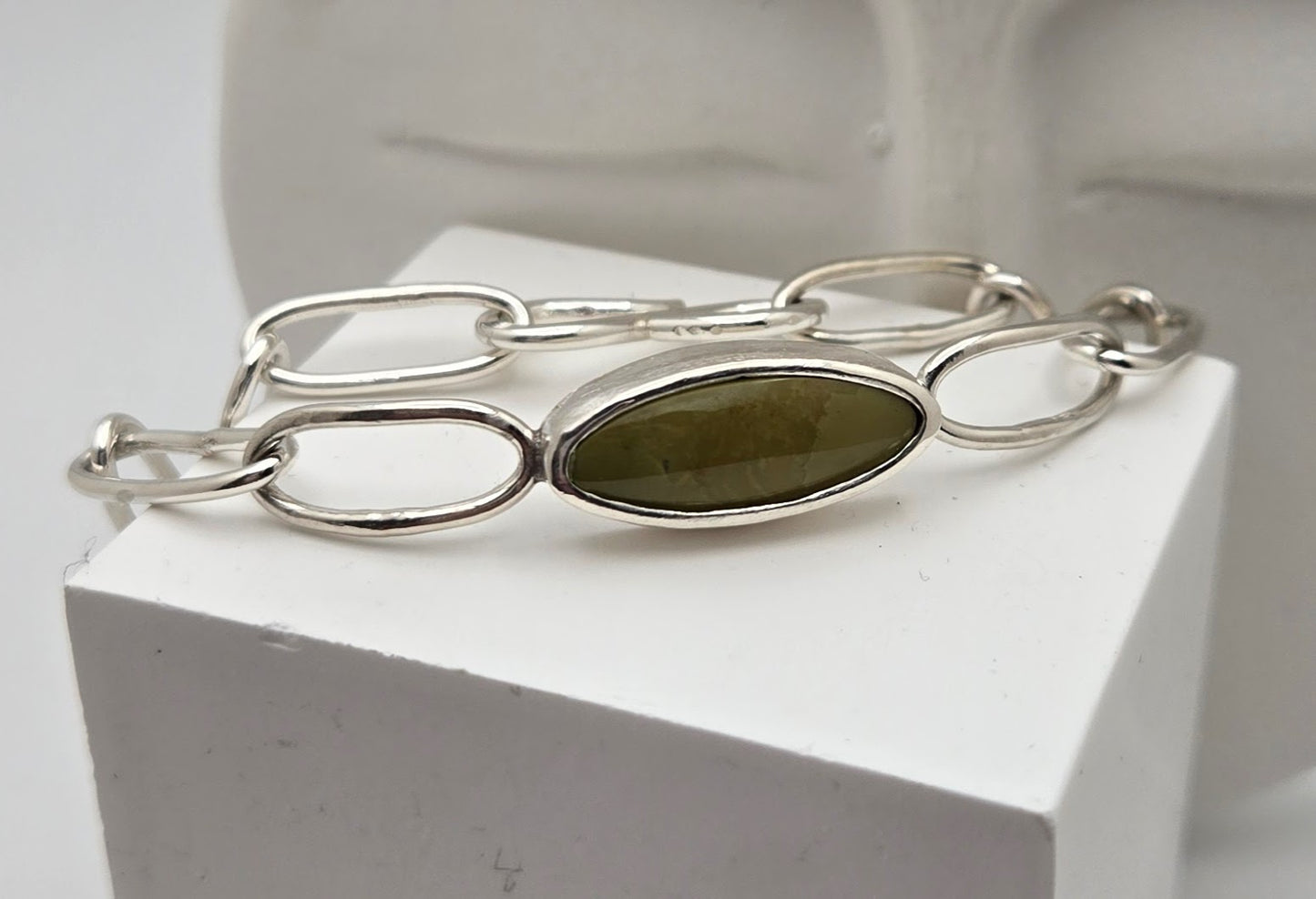 Chameleon Variscite Bracelet