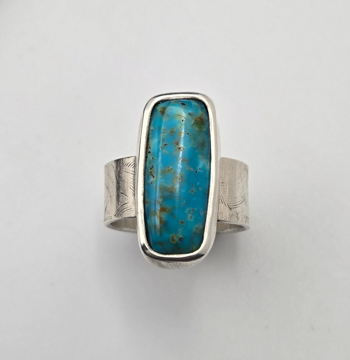 Tyrone Turquoise Ring