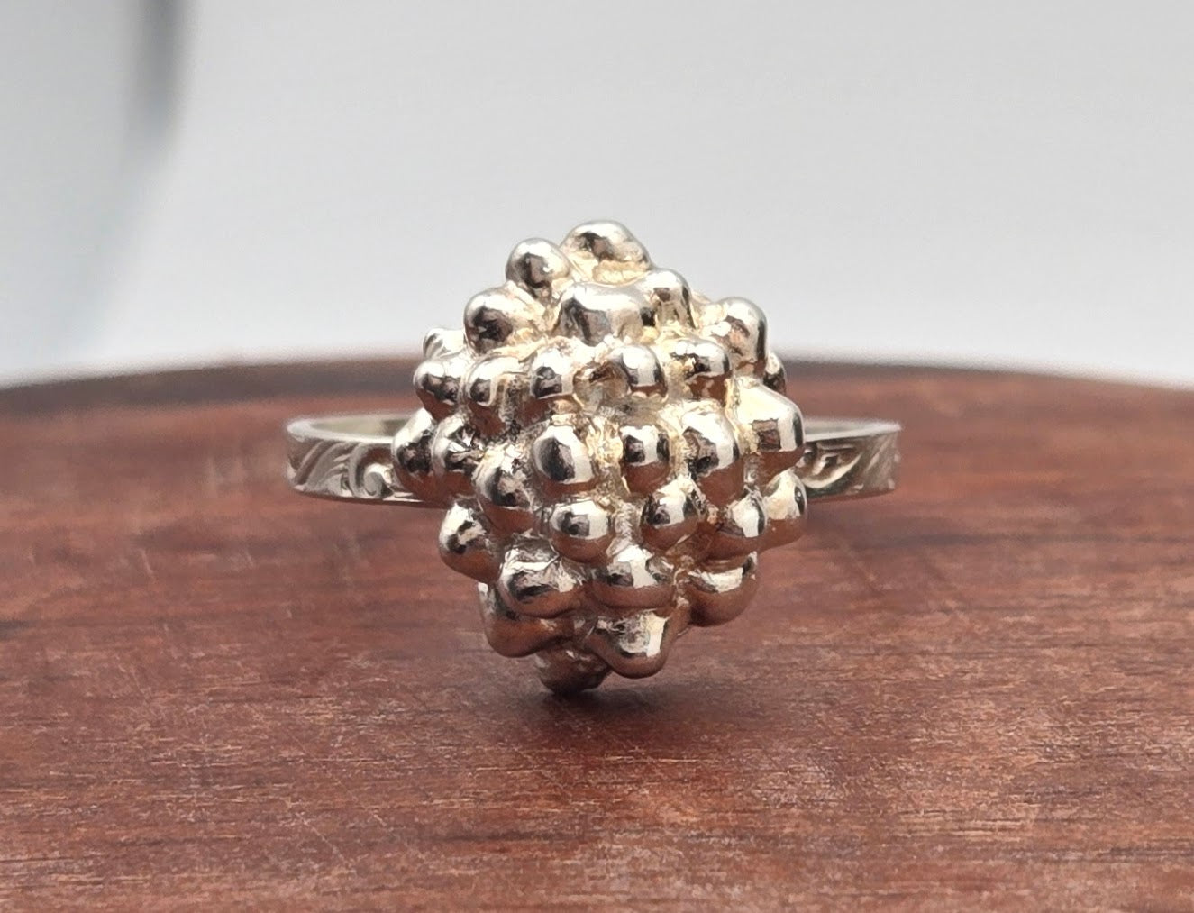 Dogwood seed pod ring