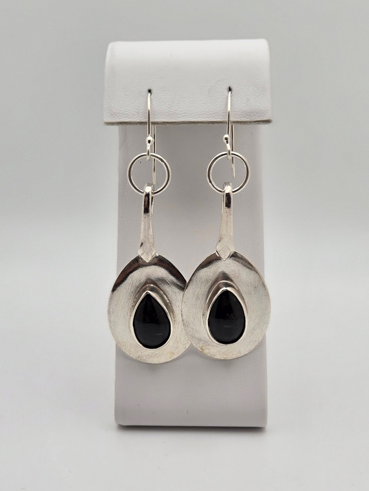 Hypersthene Spoon Earrings