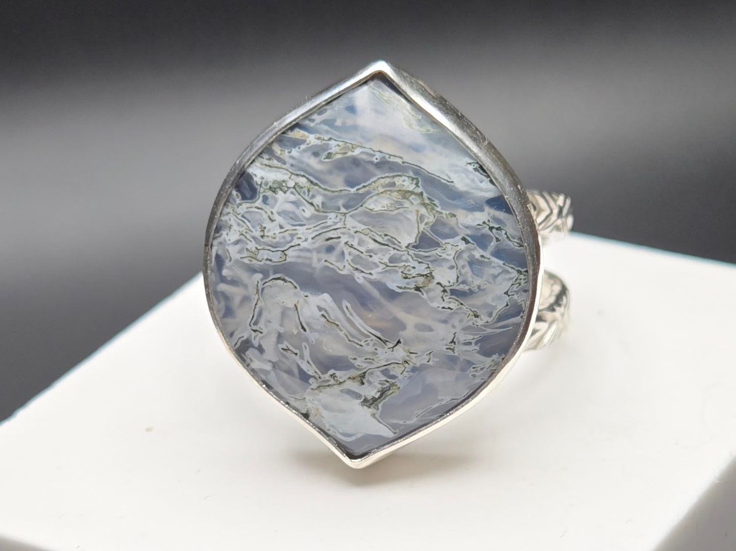 Ochoco Moss Agate Ring