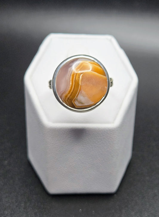 Lace Agate Ring