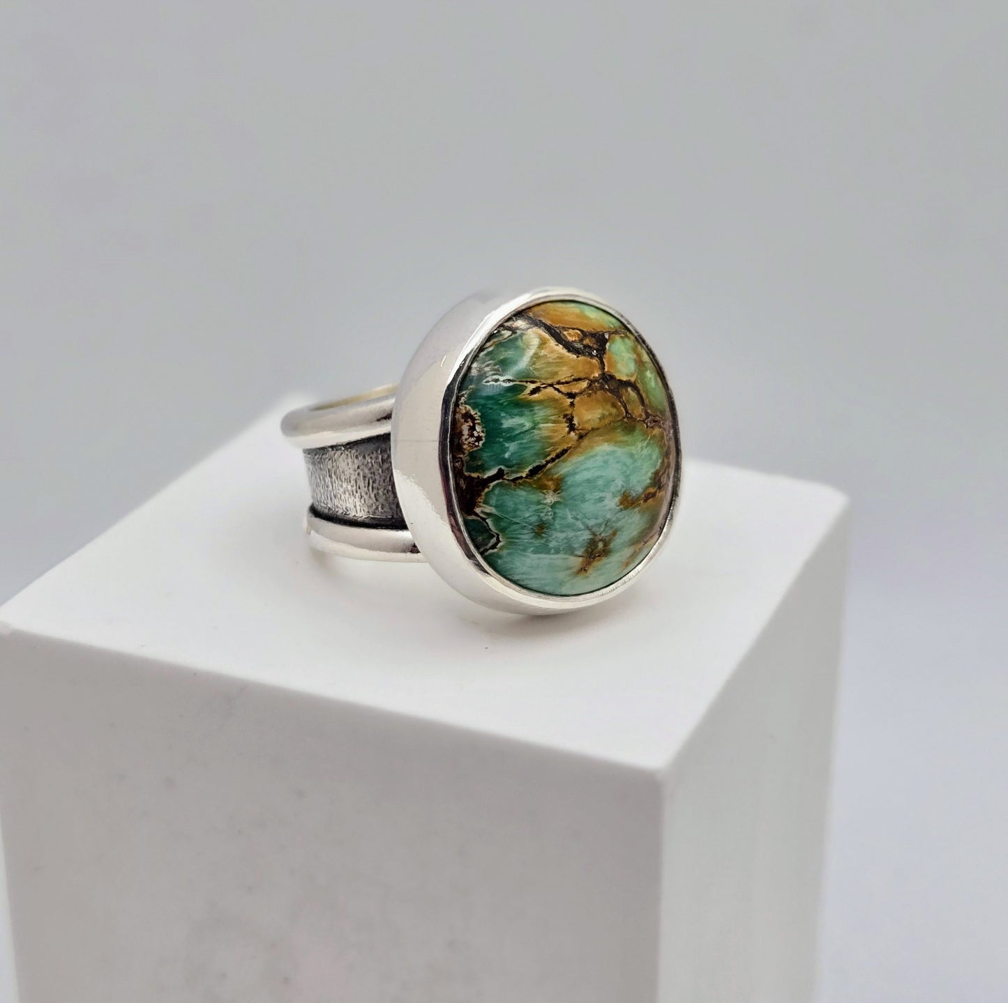 Chunky Variscite Ring