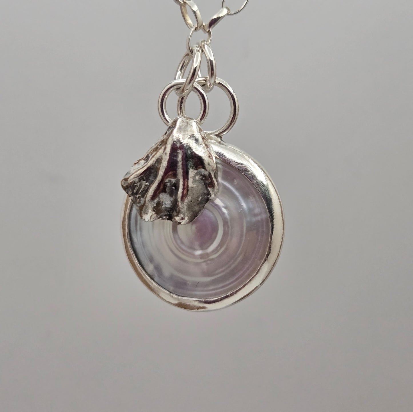 Coin Pearl and Shell Necklace