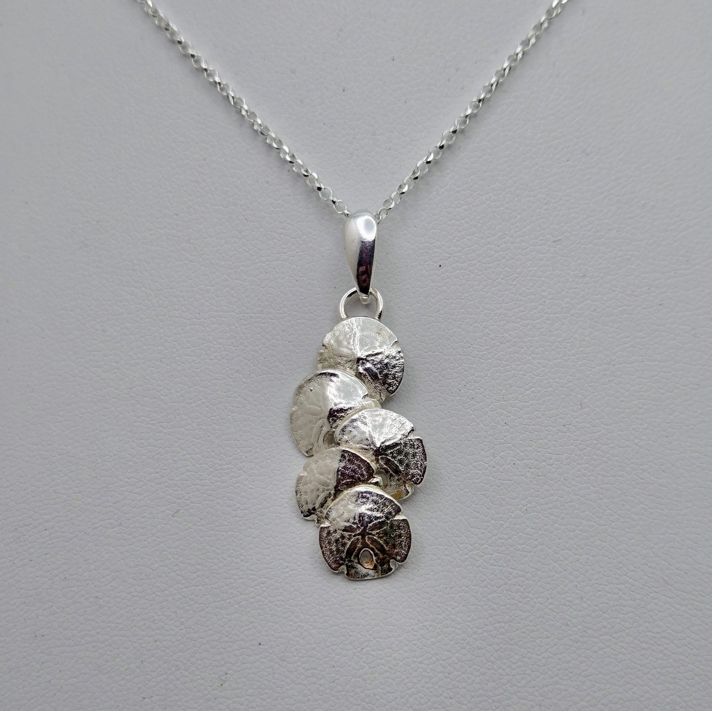Stacking Sand Dollar Necklace