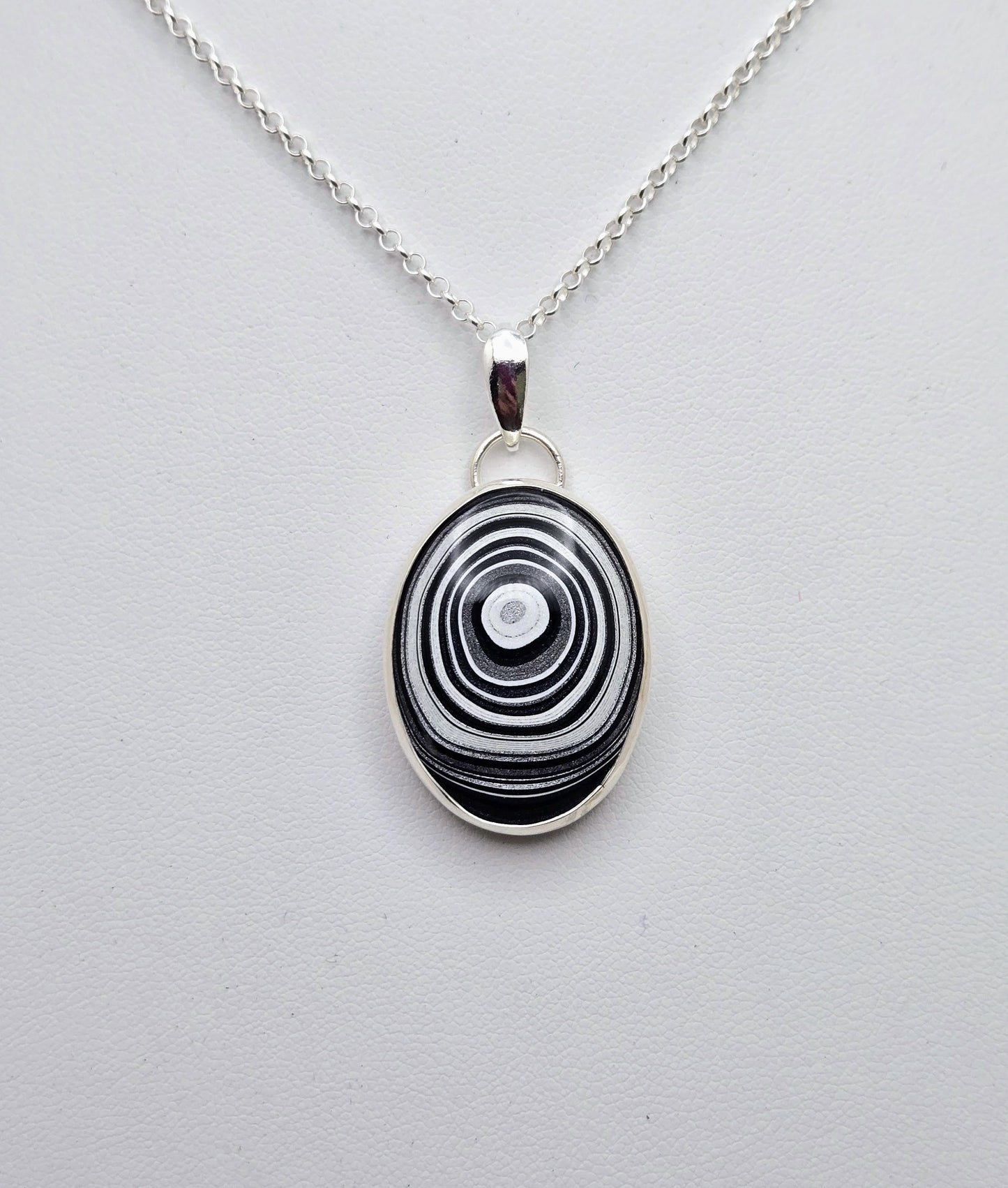 Metallic Fordite Pendant