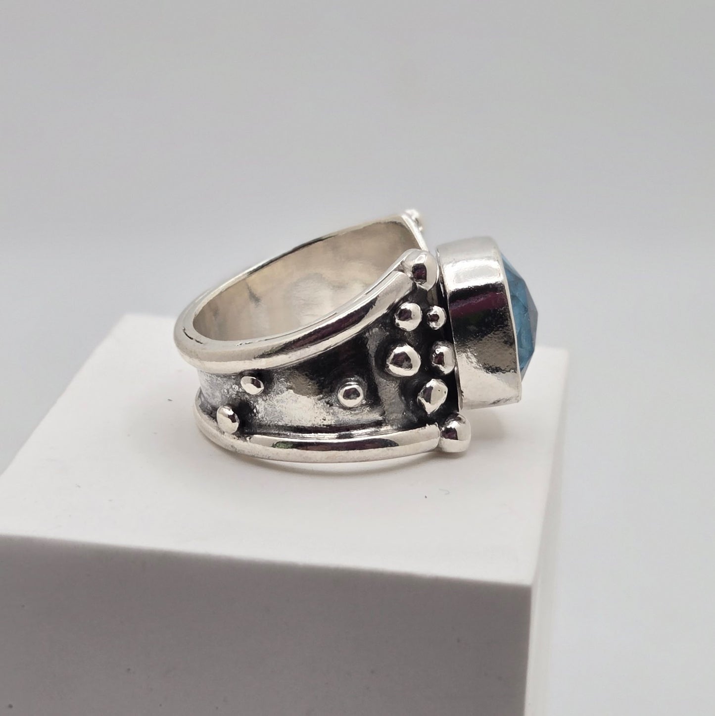 Blue Topaz Ring