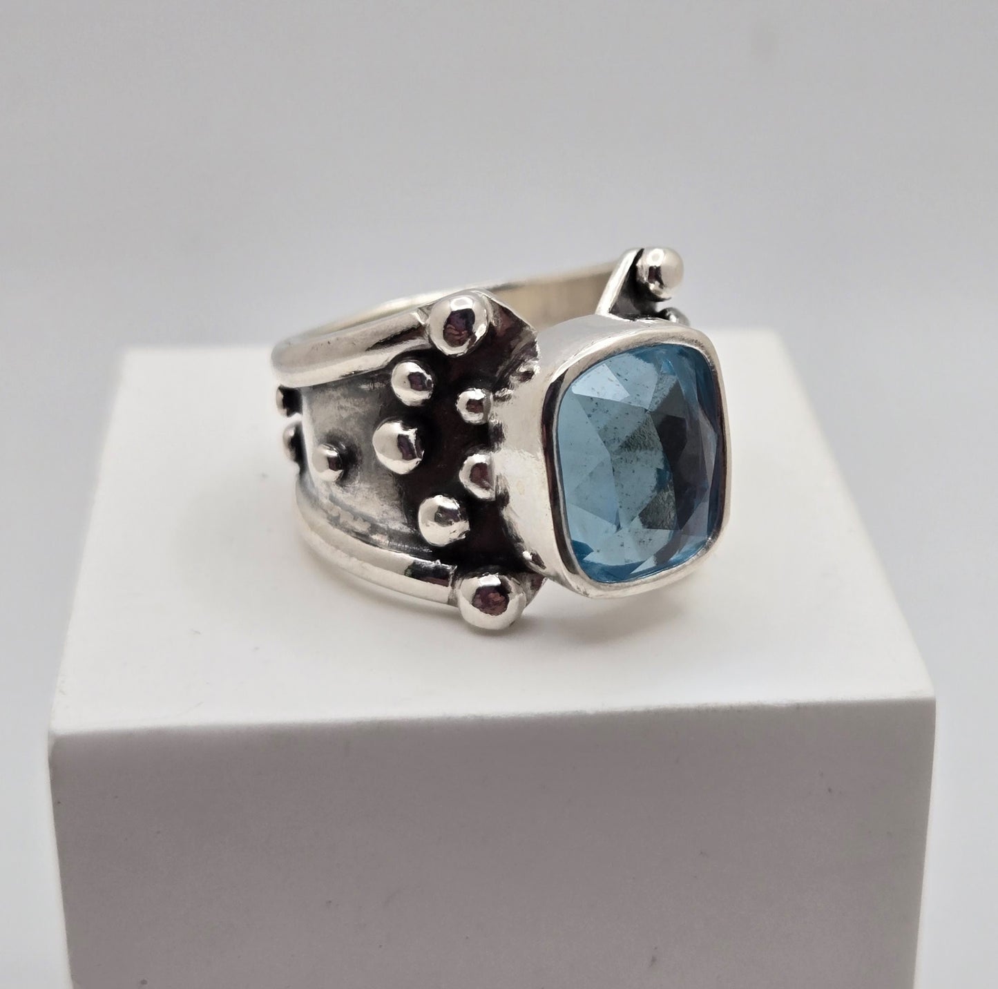 Blue Topaz Ring