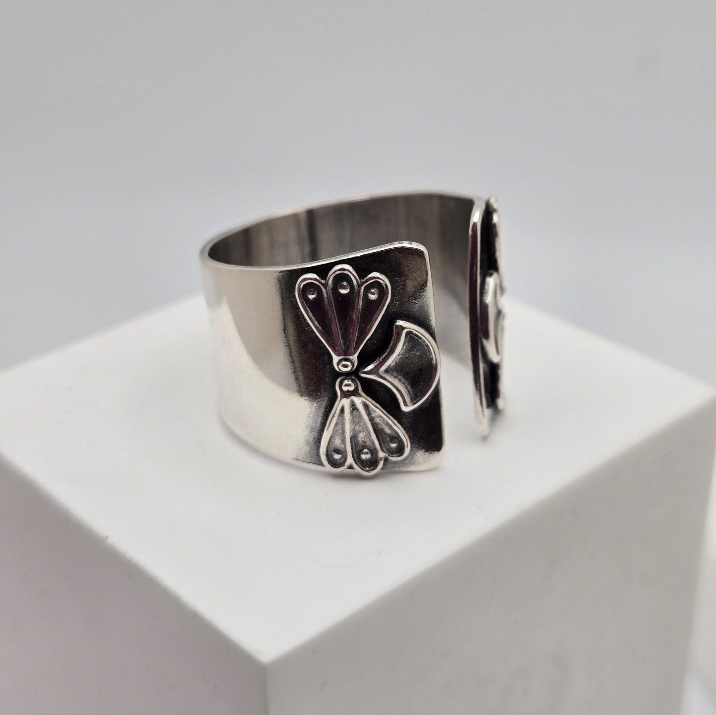 Open Cigar Band Ring