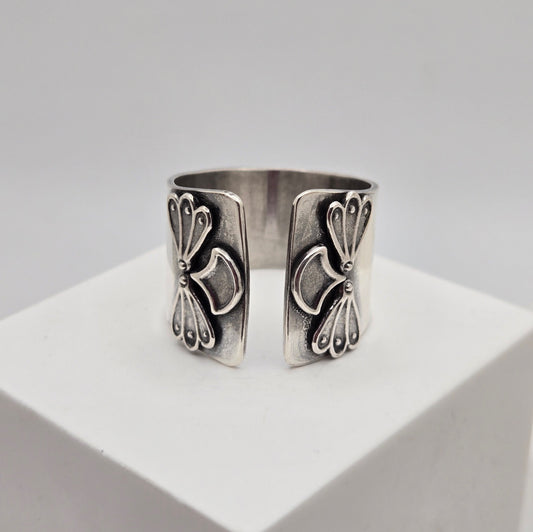 Open Cigar Band Ring