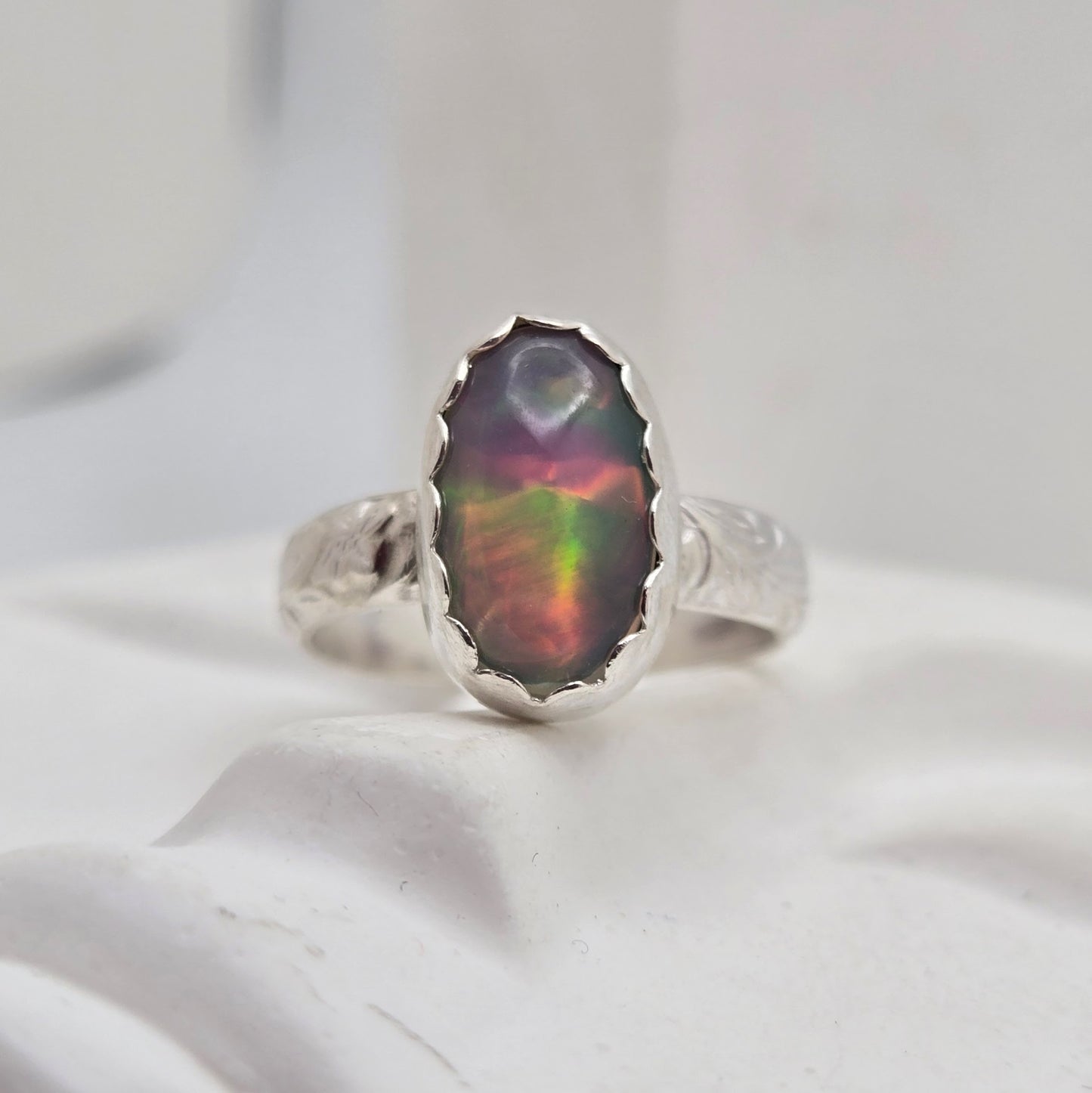Ethiopian Opal Ring
