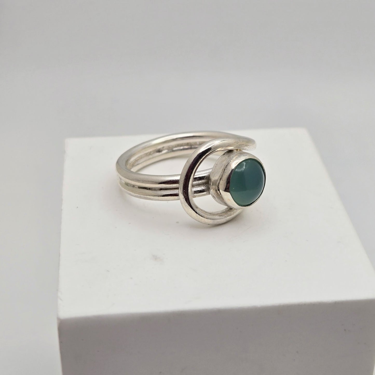 Chalcedony Wrap Around Ring