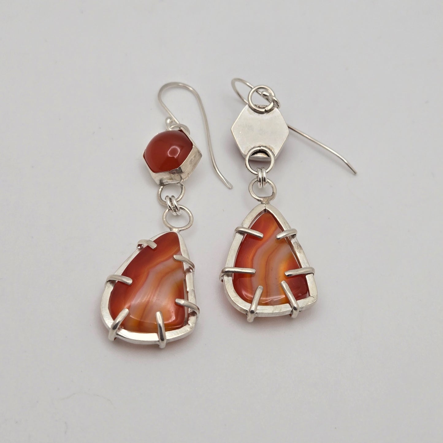 Carnelian Drop Earrings