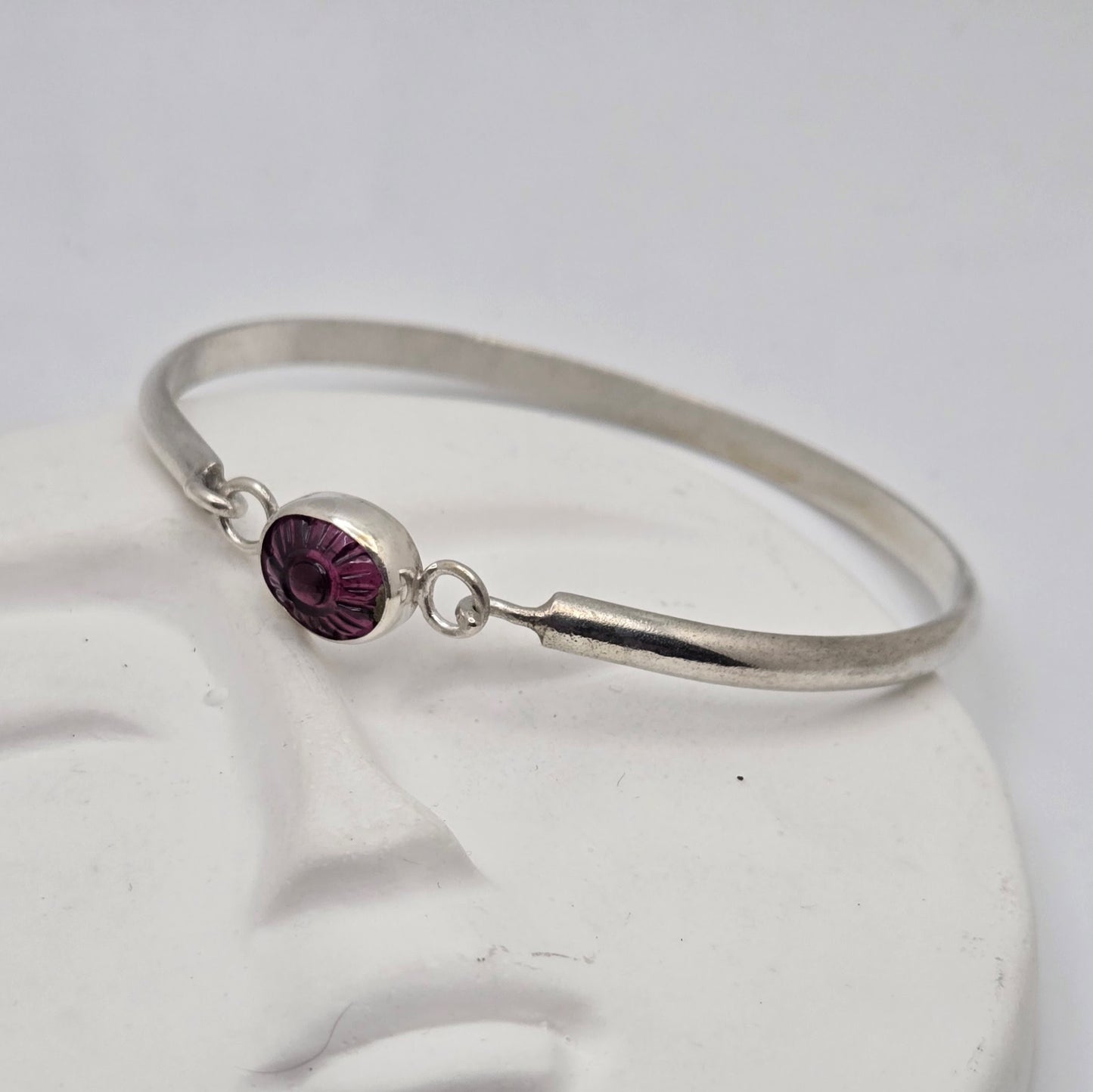 Rhodolite Garnet Tension Cuff