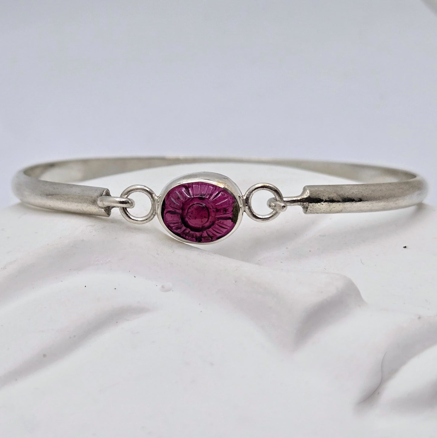 Rhodolite Garnet Tension Cuff