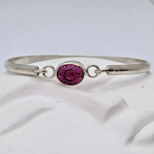 Rhodolite Garnet Tension Cuff