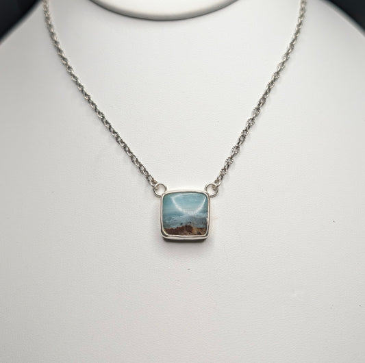 Small Ocean Stone Necklace